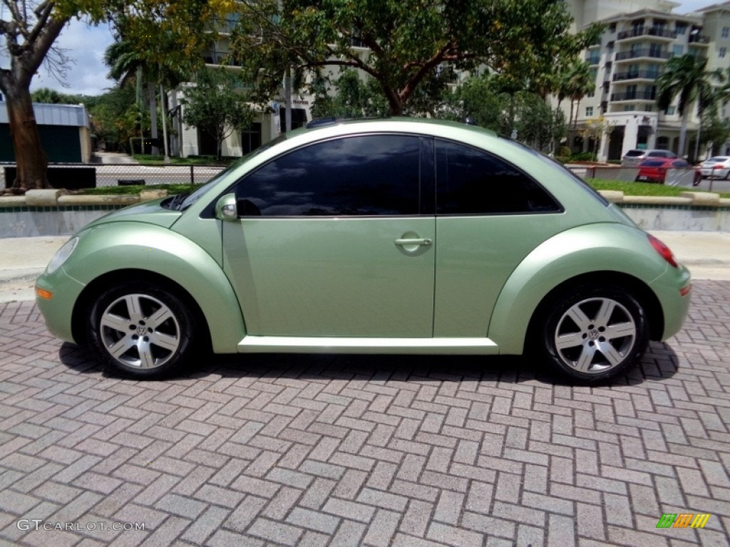 2006 New Beetle TDI Coupe - Gecko Green Metallic / Cream photo #57