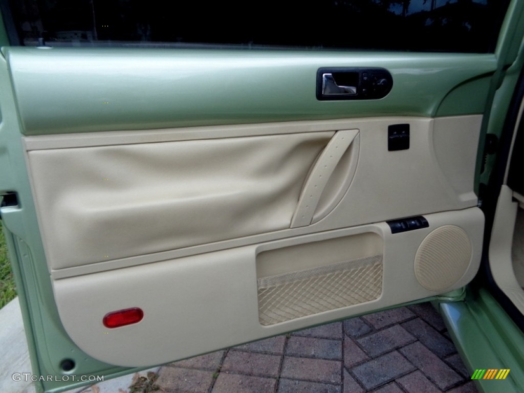 2006 New Beetle TDI Coupe - Gecko Green Metallic / Cream photo #61