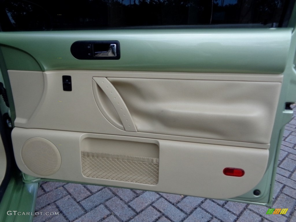 2006 New Beetle TDI Coupe - Gecko Green Metallic / Cream photo #62