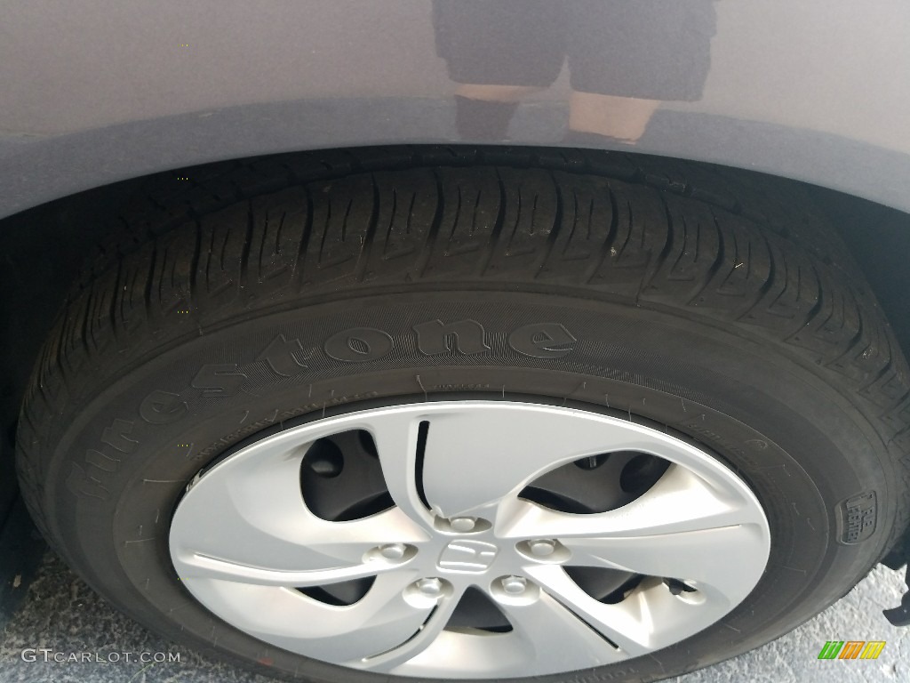 2014 Civic LX Sedan - Modern Steel Metallic / Gray photo #8