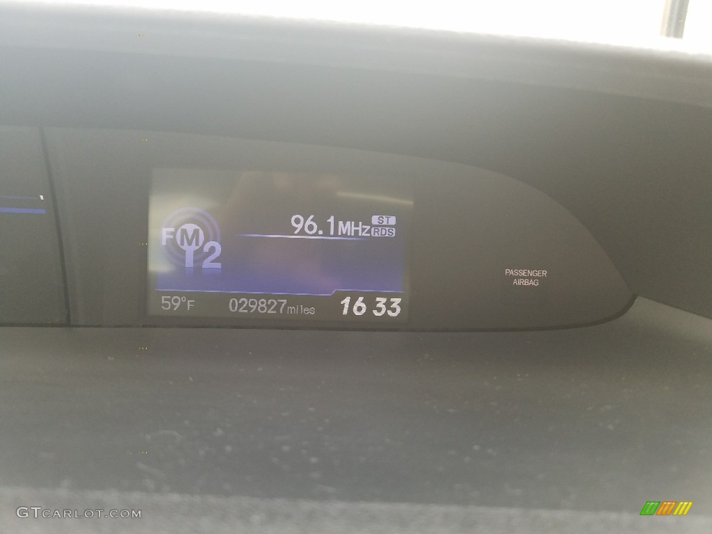 2014 Civic LX Sedan - Modern Steel Metallic / Gray photo #17