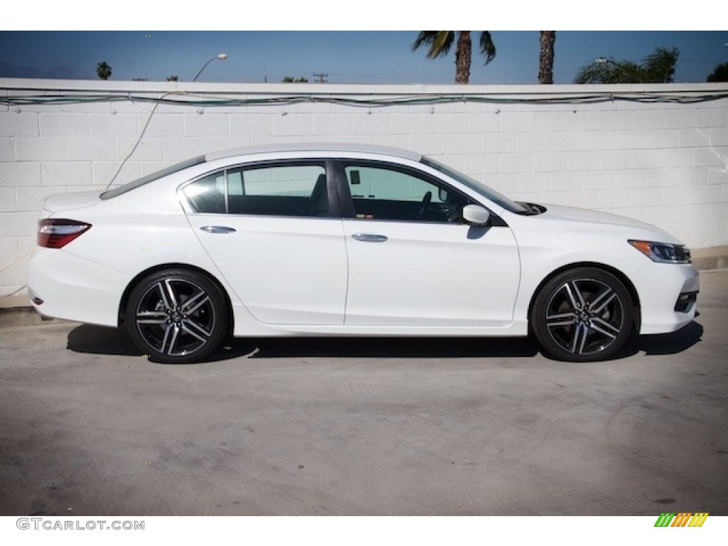 2016 Accord Sport Sedan - White Orchid Pearl / Black photo #8