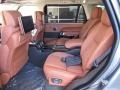 2017 Land Rover Range Rover Ebony/Tan Interior Rear Seat Photo