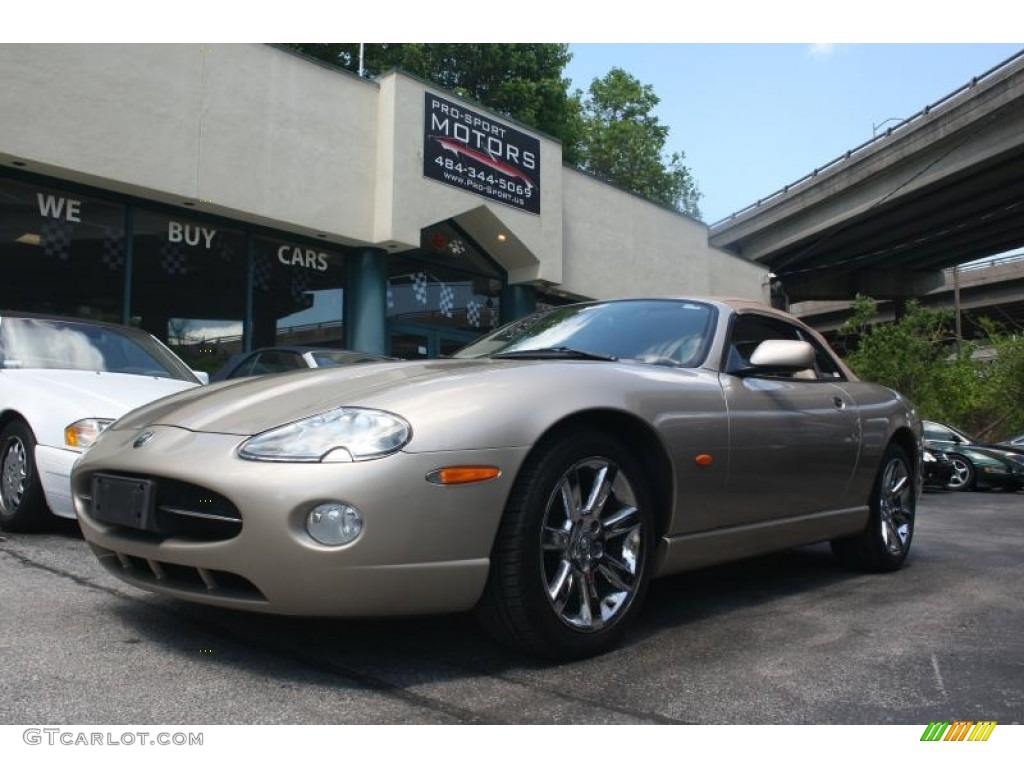 2006 XK XK8 Convertible - Satin Silver Metallic / Ivory photo #1