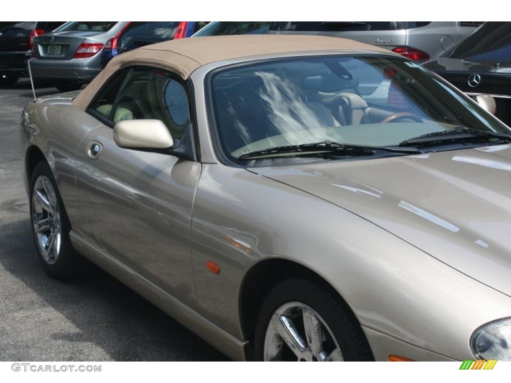 2006 XK XK8 Convertible - Satin Silver Metallic / Ivory photo #6