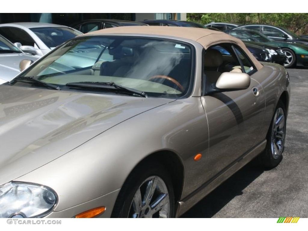 2006 XK XK8 Convertible - Satin Silver Metallic / Ivory photo #9