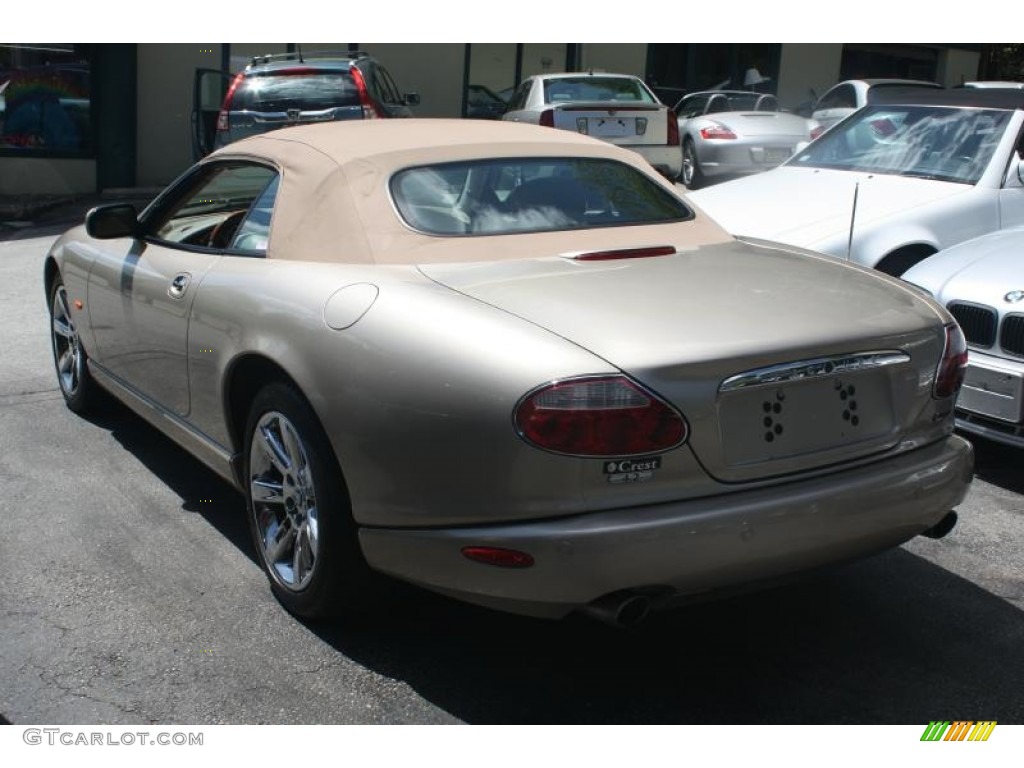2006 XK XK8 Convertible - Satin Silver Metallic / Ivory photo #10