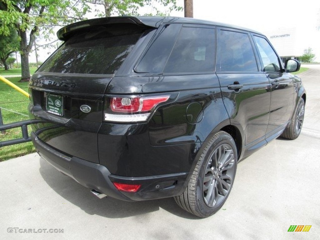 2017 Range Rover Sport HSE Dynamic - Narvik Black / Ebony/Ebony photo #7