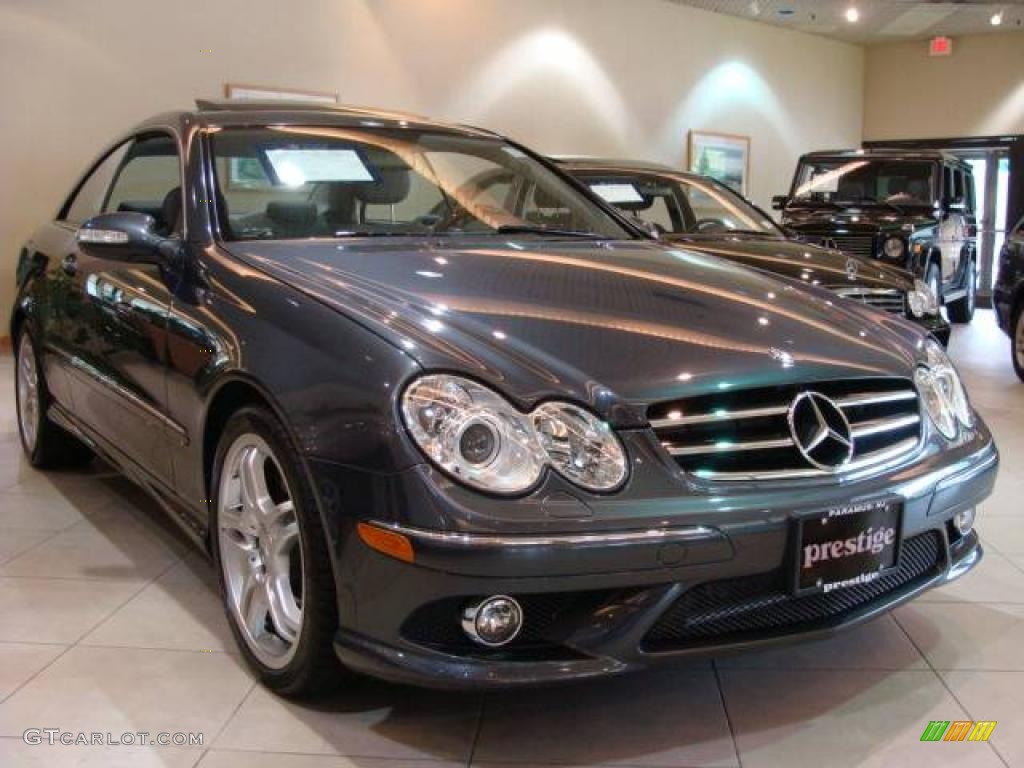 Steel Grey Metallic Mercedes-Benz CLK