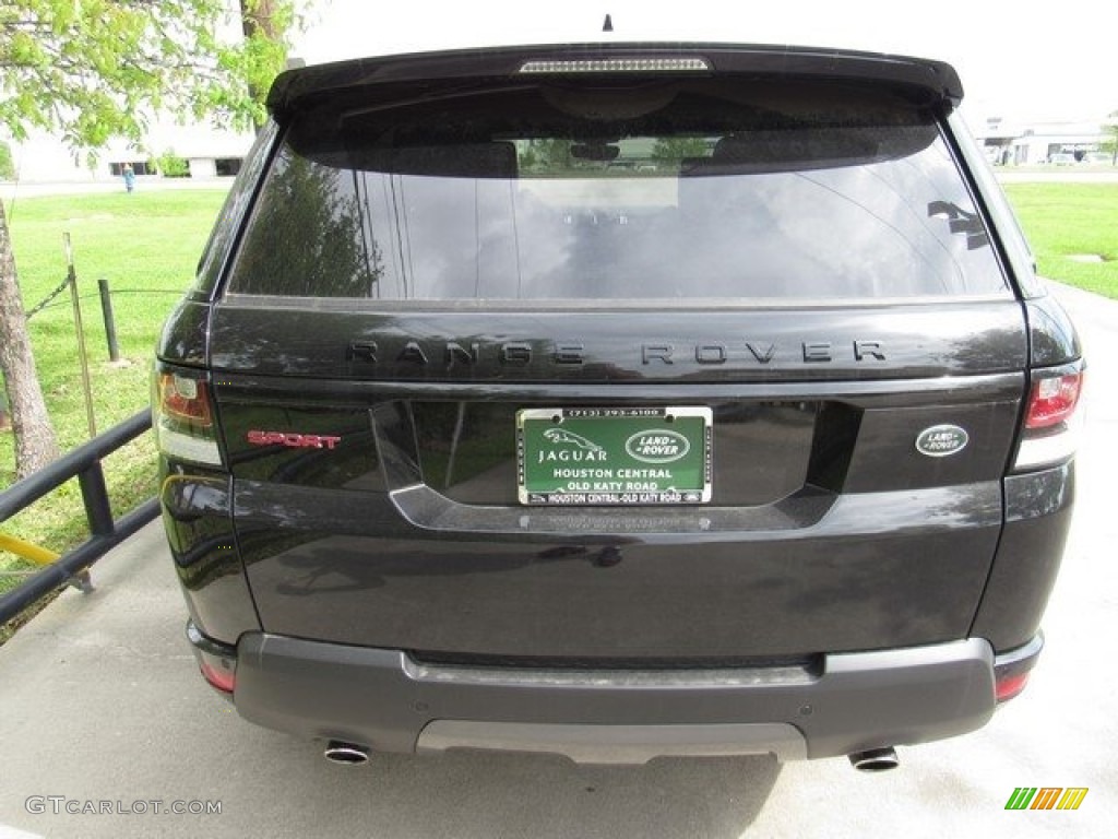 2017 Range Rover Sport HSE Dynamic - Narvik Black / Ebony/Ebony photo #8