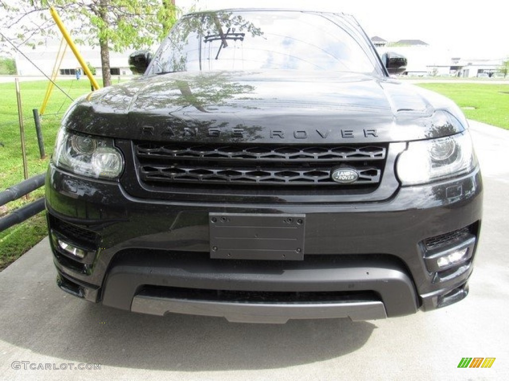 2017 Range Rover Sport HSE Dynamic - Narvik Black / Ebony/Ebony photo #9