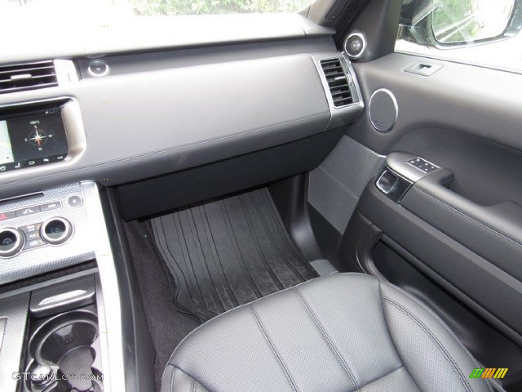 2017 Range Rover Sport HSE Dynamic - Narvik Black / Ebony/Ebony photo #14