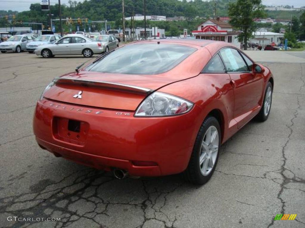 2006 Eclipse GT Coupe - Sunset Orange Pearlescent / Dark Charcoal photo #4
