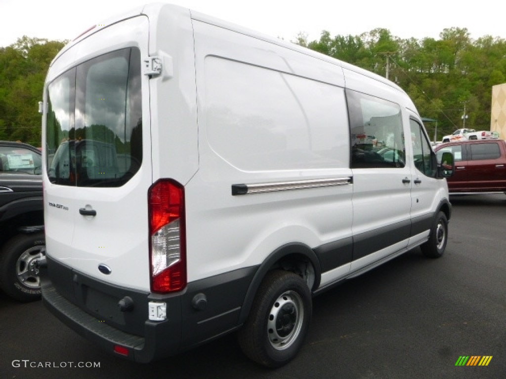 2017 Transit Van 250 MR Long - Oxford White / Pewter photo #2