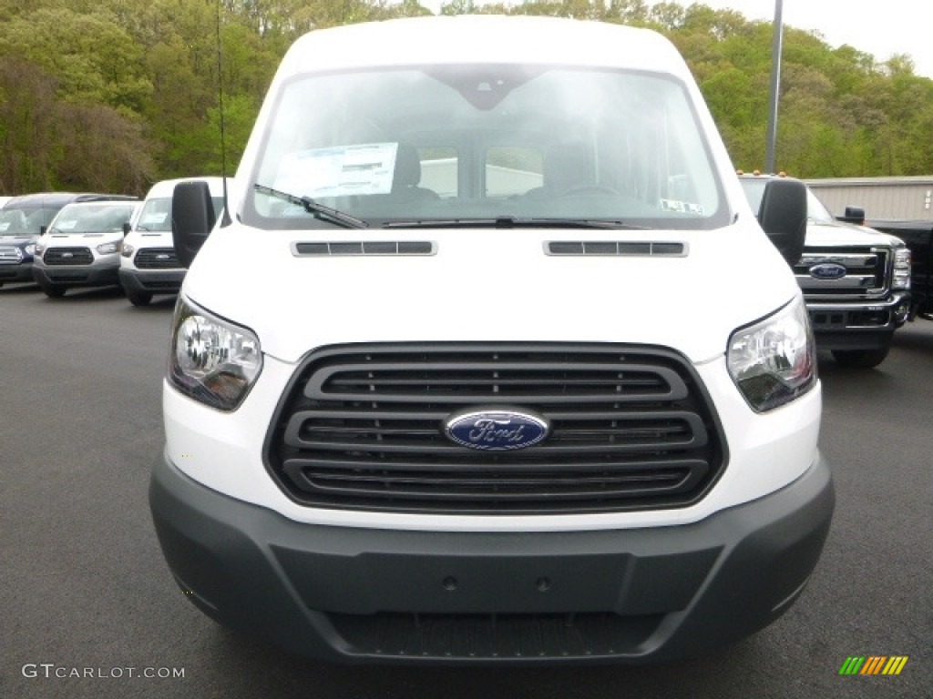 2017 Transit Van 250 MR Long - Oxford White / Pewter photo #4