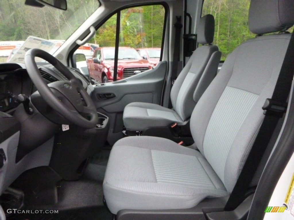 2017 Transit Van 250 MR Long - Oxford White / Pewter photo #10