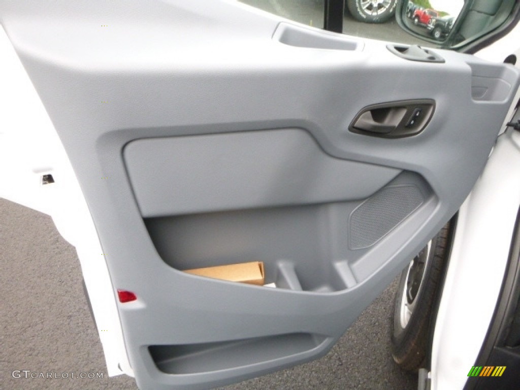 2017 Transit Van 250 MR Long - Oxford White / Pewter photo #11