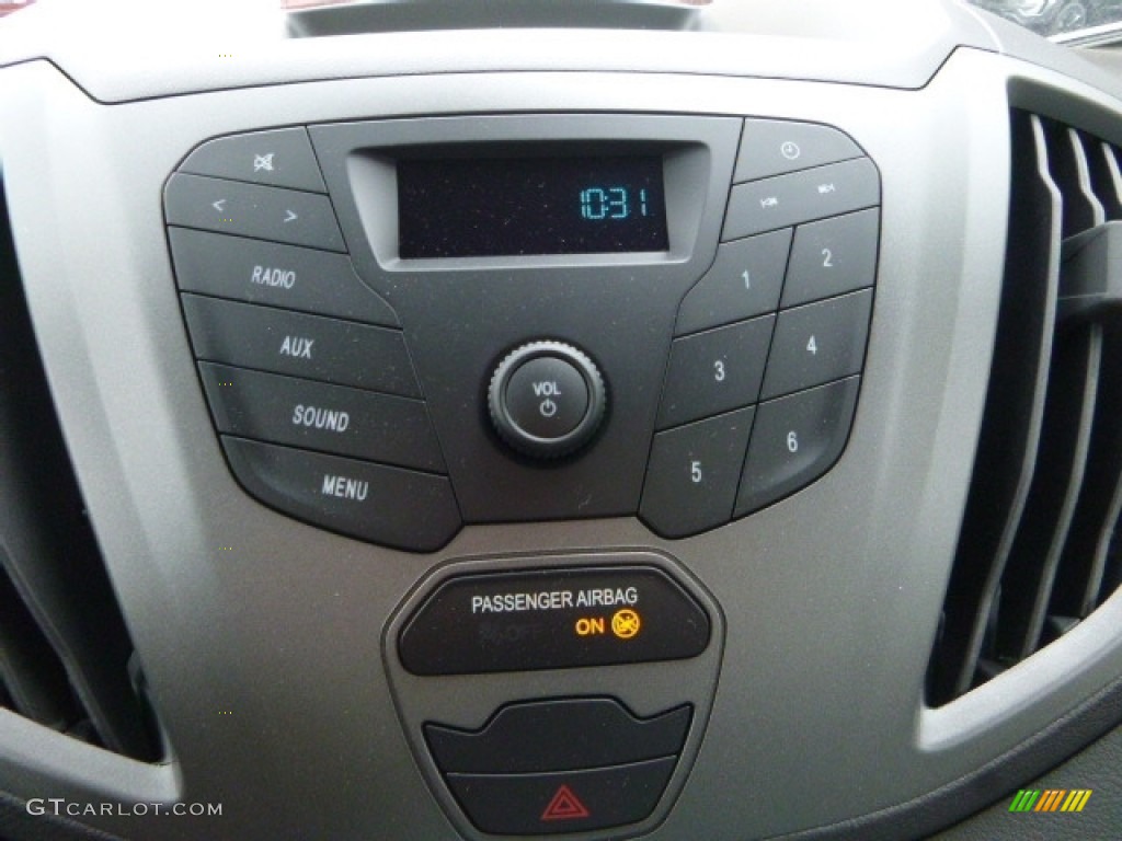 2017 Transit Van 250 MR Long - Oxford White / Pewter photo #14