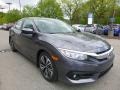 Modern Steel Metallic - Civic EX-T Sedan Photo No. 5