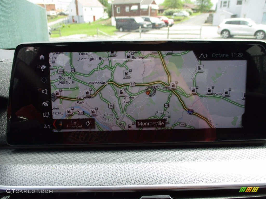 2018 BMW 5 Series M550i xDrive Sedan Navigation Photo #120242787