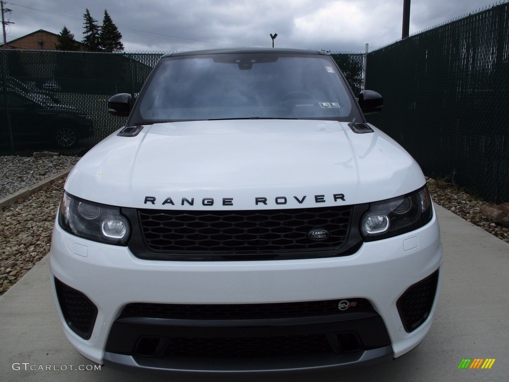 2017 Range Rover Sport SVR - Fuji White / Ebony/Ebony photo #7