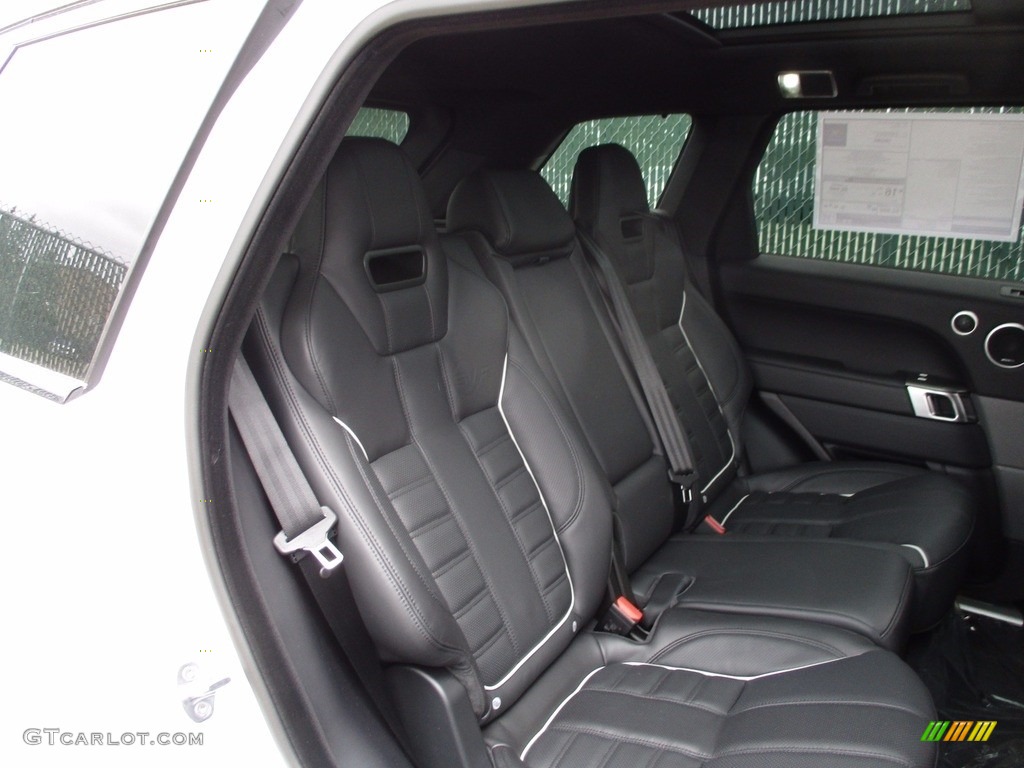 2017 Land Rover Range Rover Sport SVR Rear Seat Photo #120243237