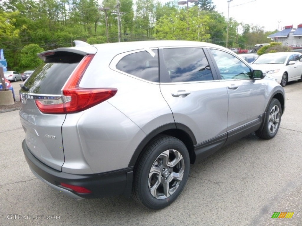 2017 CR-V EX-L AWD - Lunar Silver Metallic / Gray photo #4