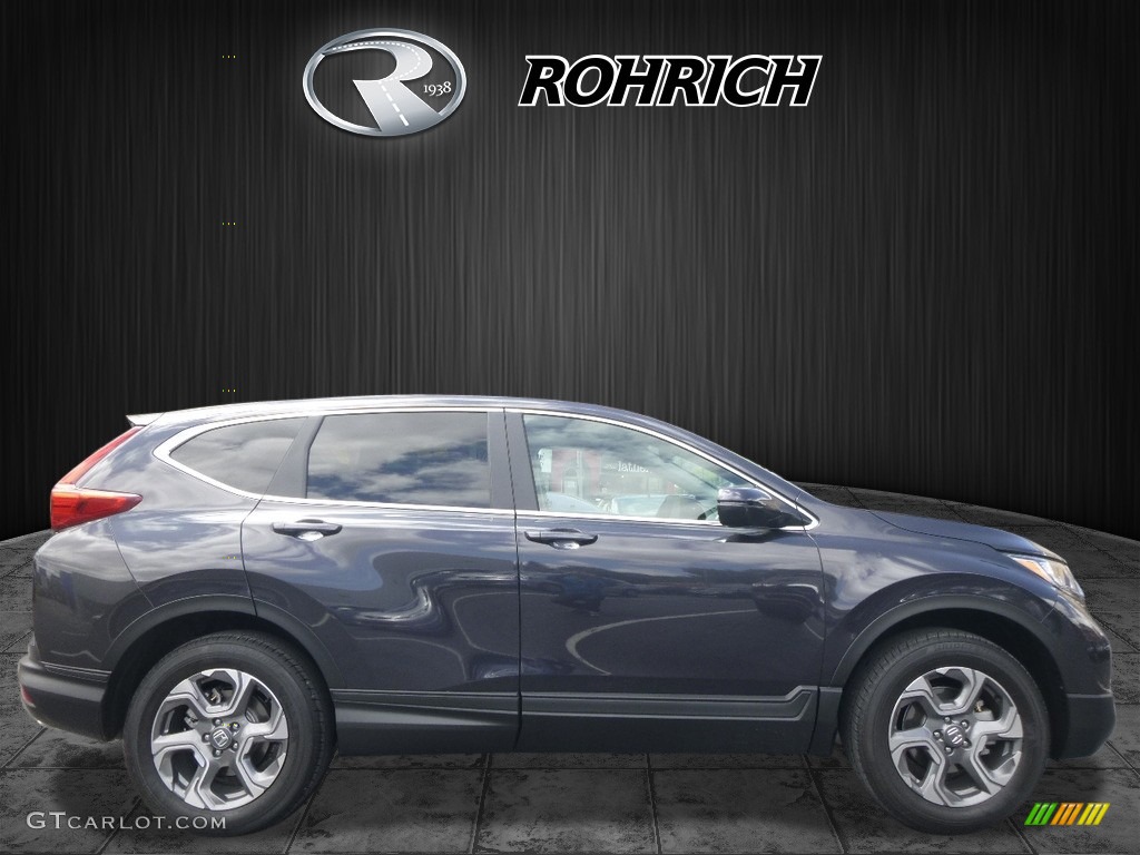 2017 CR-V EX-L AWD - Gunmetal Metallic / Gray photo #2