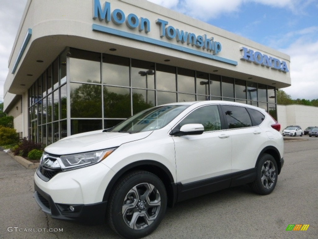 White Diamond Pearl Honda CR-V