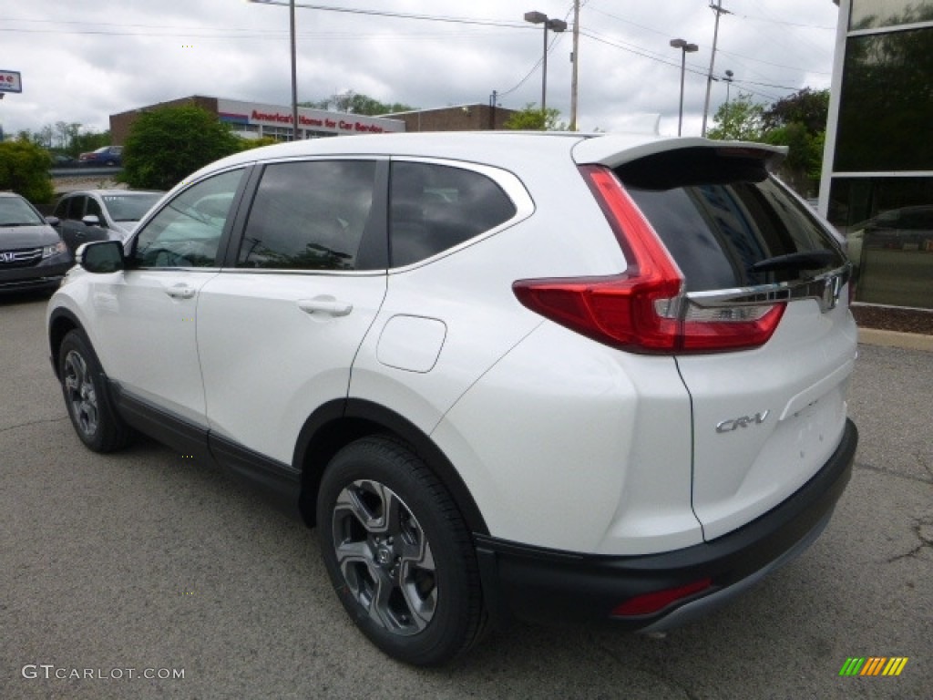 2017 CR-V EX-L AWD - White Diamond Pearl / Ivory photo #2