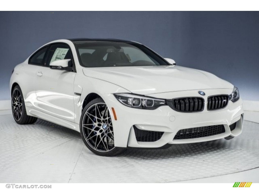 Alpine White 2018 BMW M4 Coupe Exterior Photo #120243828