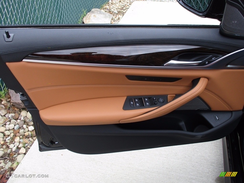 2017 5 Series 540i xDrive Sedan - Black Sapphire Metallic / Cognac photo #11