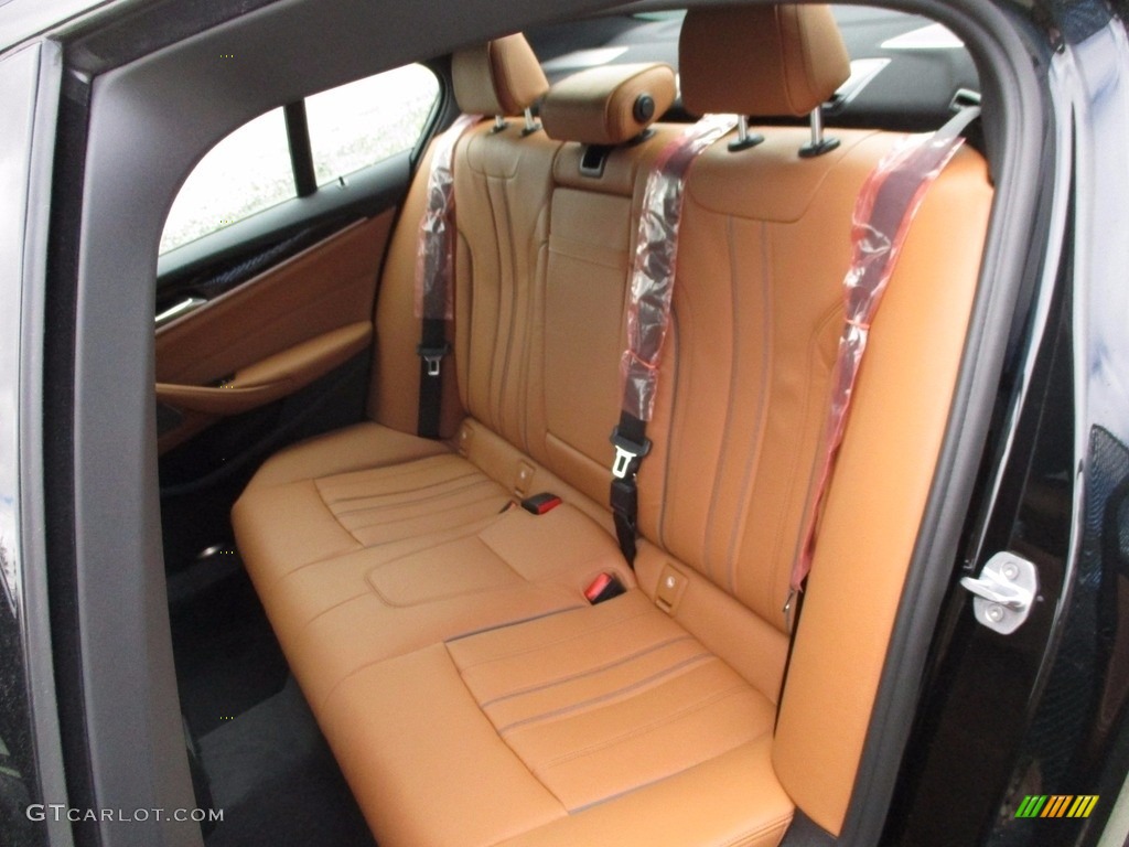 2017 5 Series 540i xDrive Sedan - Black Sapphire Metallic / Cognac photo #14
