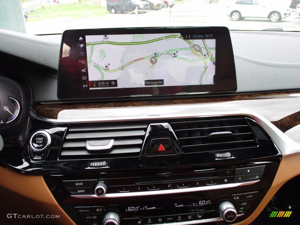 2017 5 Series 540i xDrive Sedan - Black Sapphire Metallic / Cognac photo #16