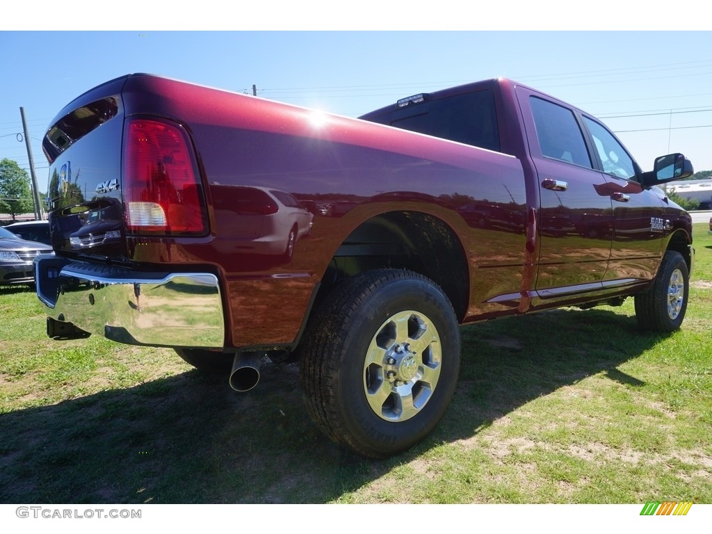 Delmonico Red Pearl 2017 Ram 3500 Big Horn Crew Cab 4x4 Exterior Photo #120245097