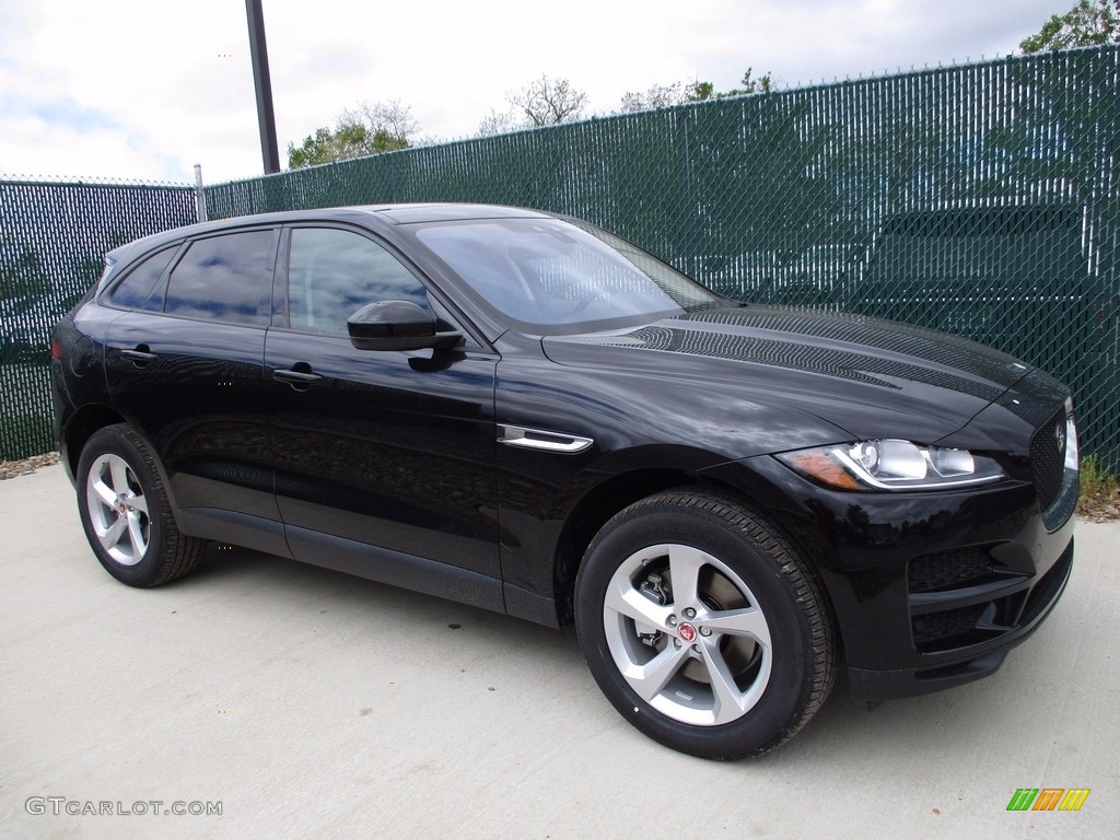 2017 F-PACE 35t AWD Premium - Ebony Black / Jet photo #1