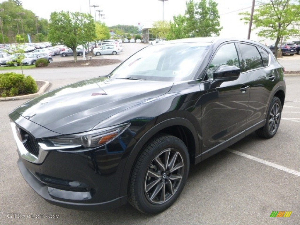 2017 CX-5 Grand Touring AWD - Jet Black Mica / Black photo #5