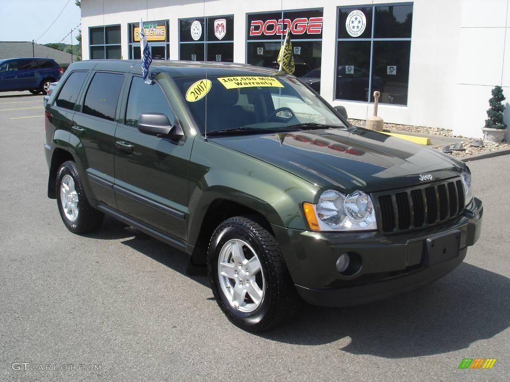 2007 Grand Cherokee Laredo 4x4 - Jeep Green Metallic / Medium Slate Gray photo #18