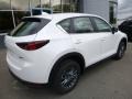 2017 Crystal White Pearl Mazda CX-5 Sport AWD  photo #2