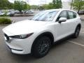 2017 Crystal White Pearl Mazda CX-5 Sport AWD  photo #5