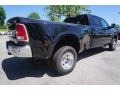 Brilliant Black Crystal Pearl - 3500 Laramie Crew Cab 4x4 Dual Rear Wheel Photo No. 3