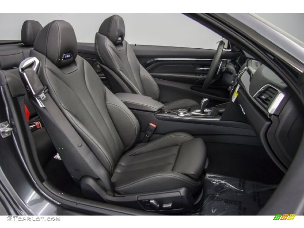 Black Interior 2018 BMW M4 Convertible Photo #120246876