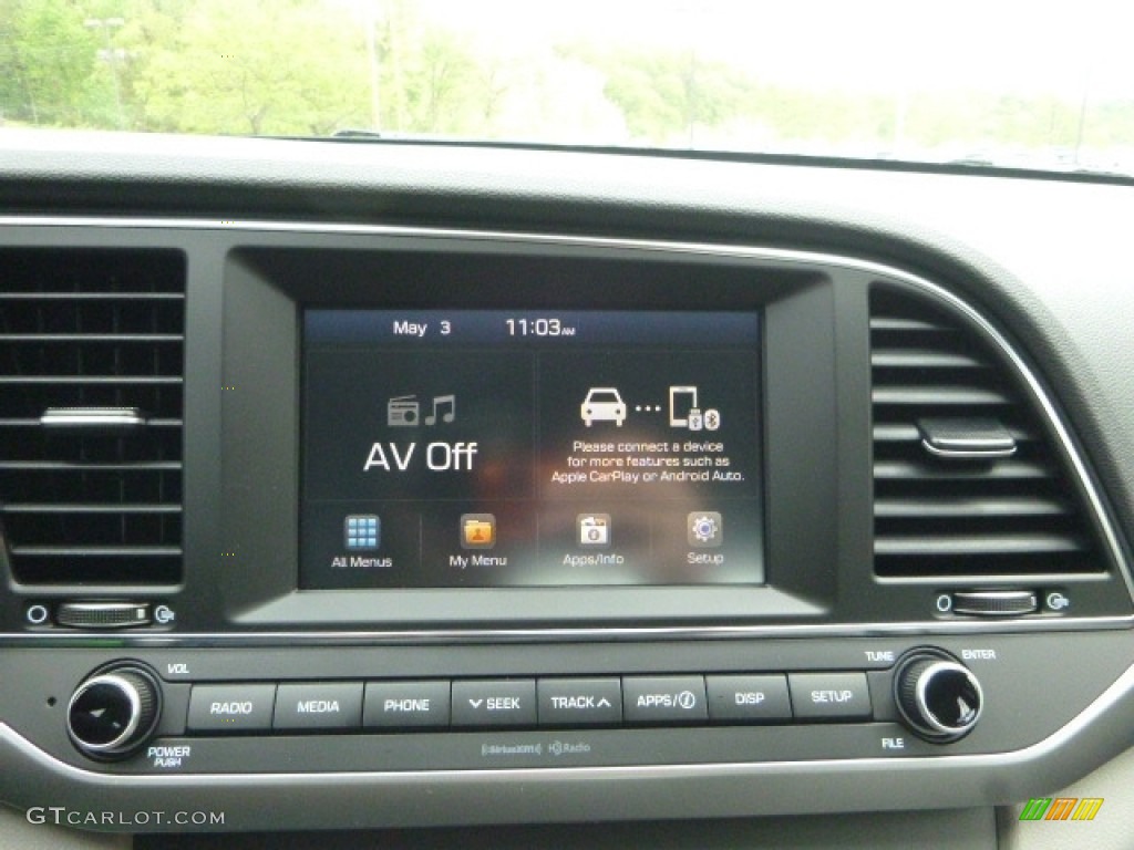 2017 Elantra SE - Gray / Gray photo #13