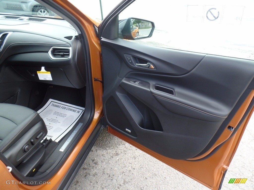 2018 Chevrolet Equinox Premier AWD Jet Black Door Panel Photo #120247146