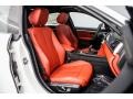  2018 4 Series 430i Gran Coupe Coral Red Interior
