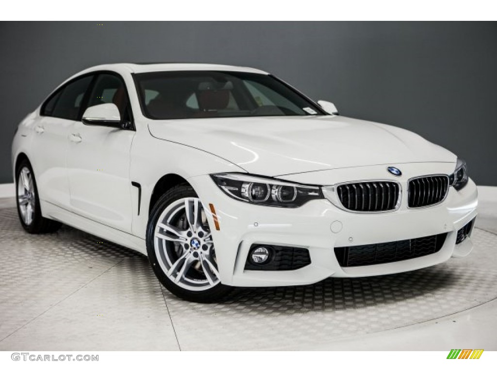 Alpine White 2018 BMW 4 Series 430i Gran Coupe Exterior Photo #120247521