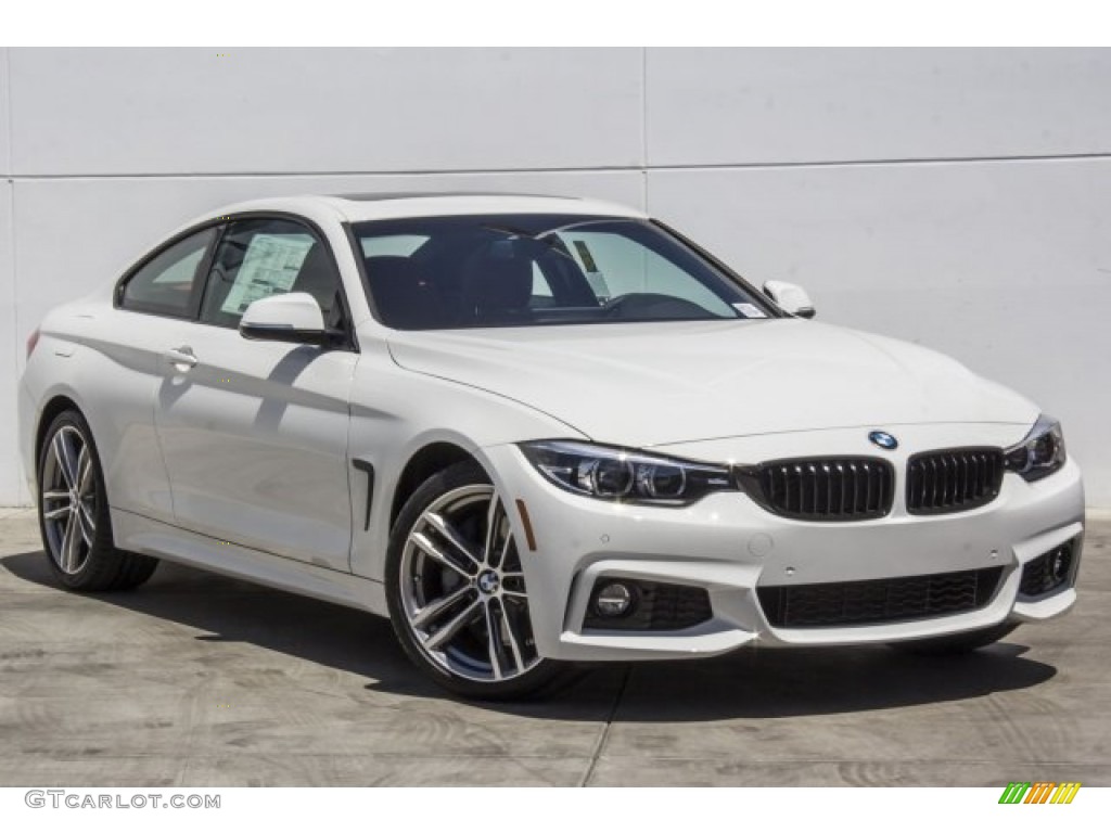 Alpine White 2018 BMW 4 Series 430i Coupe Exterior Photo #120247977