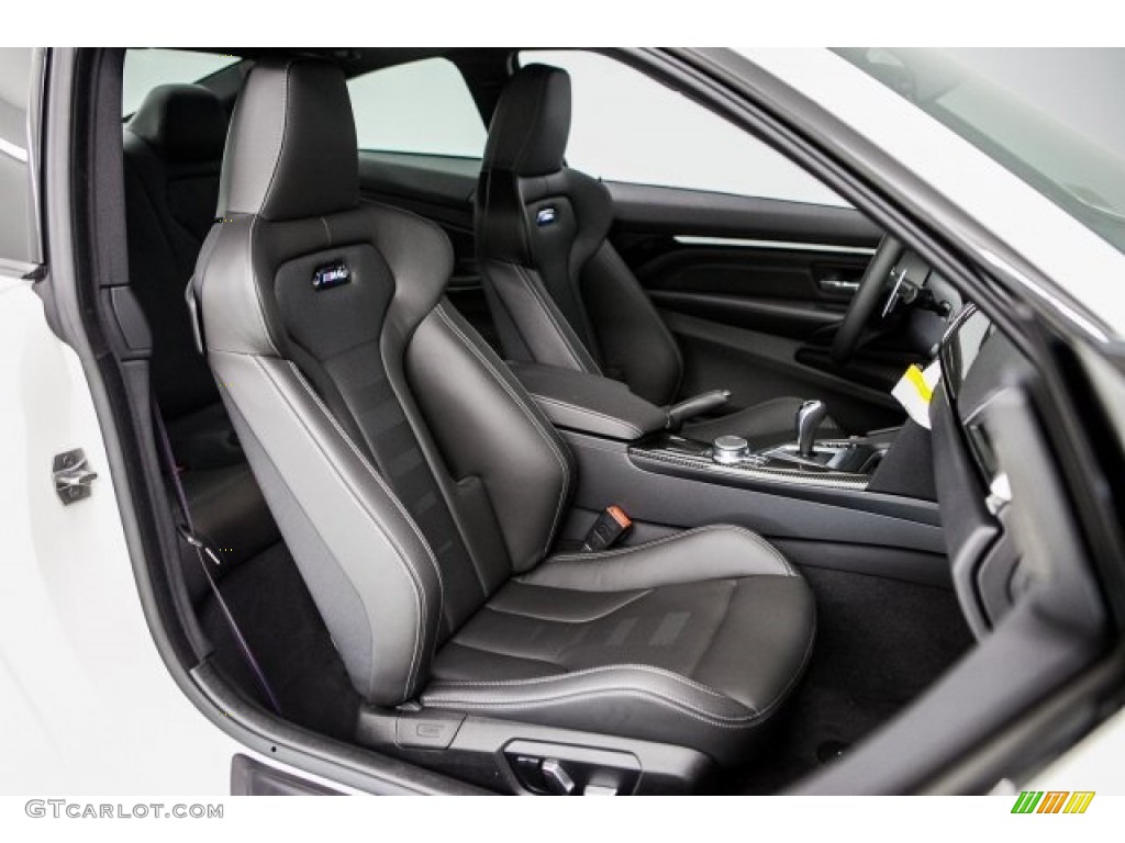 Black Interior 2018 BMW M4 Coupe Photo #120248022