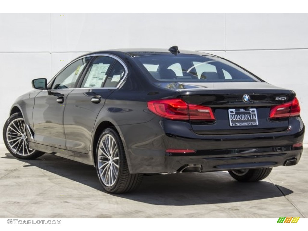 2017 5 Series 540i Sedan - Jet Black / Black photo #3