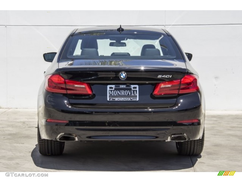 2017 5 Series 540i Sedan - Jet Black / Black photo #4